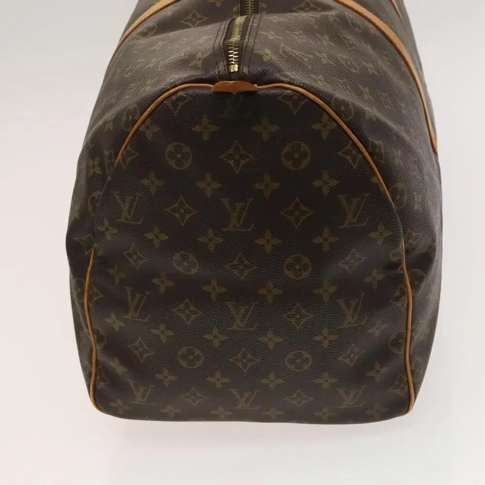LOUIS VUITTON Monogram Keepall 55 Boston Bag M41424